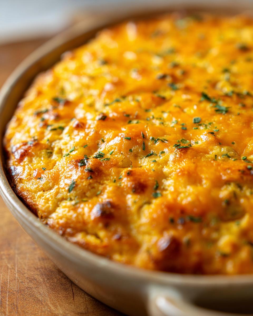 Cheesy Jalapeño Cornbread Dip - detail 3