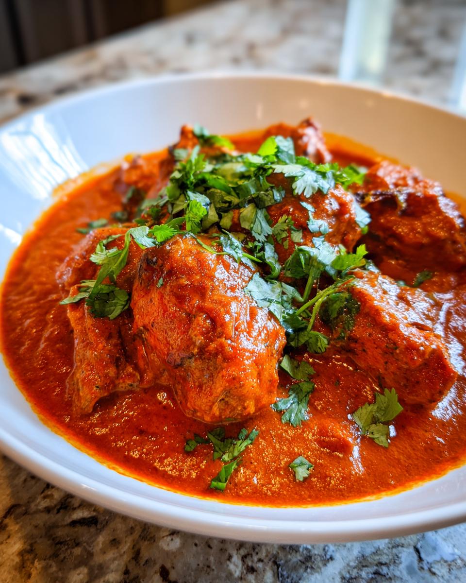 Chicken tikka masala - detail 1