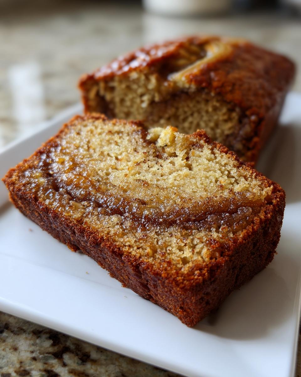 Cinnamon Swirl Banana Bread - detail 2