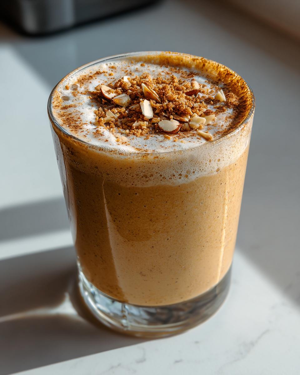 Date and almond smoothie - detail 1