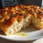 Focaccia bread with rosemary