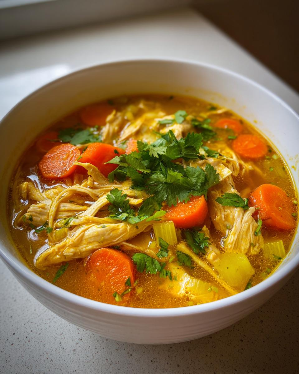 Ginger Turmeric Chicken Soup - detail 2