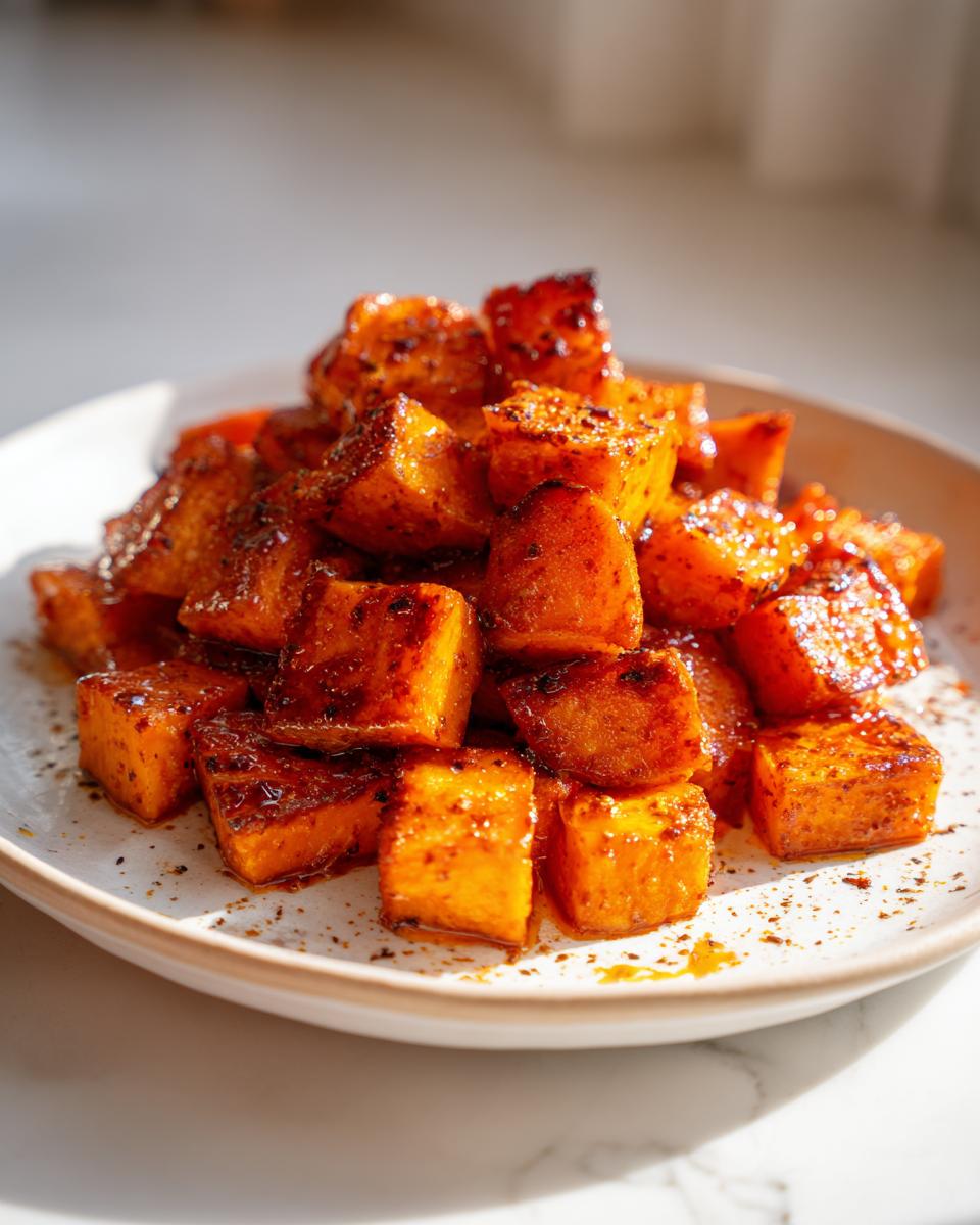 Harissa Roasted Sweet Potatoes - detail 1