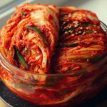 Homemade napa‑cabbage kimchi