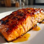 Mango Habanero Glazed Salmon