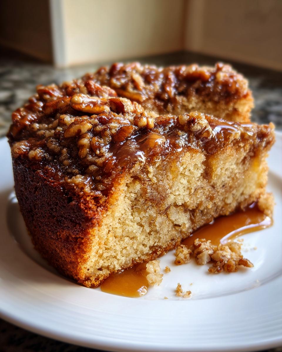 Maple Pecan Coffee Cake - detail 1