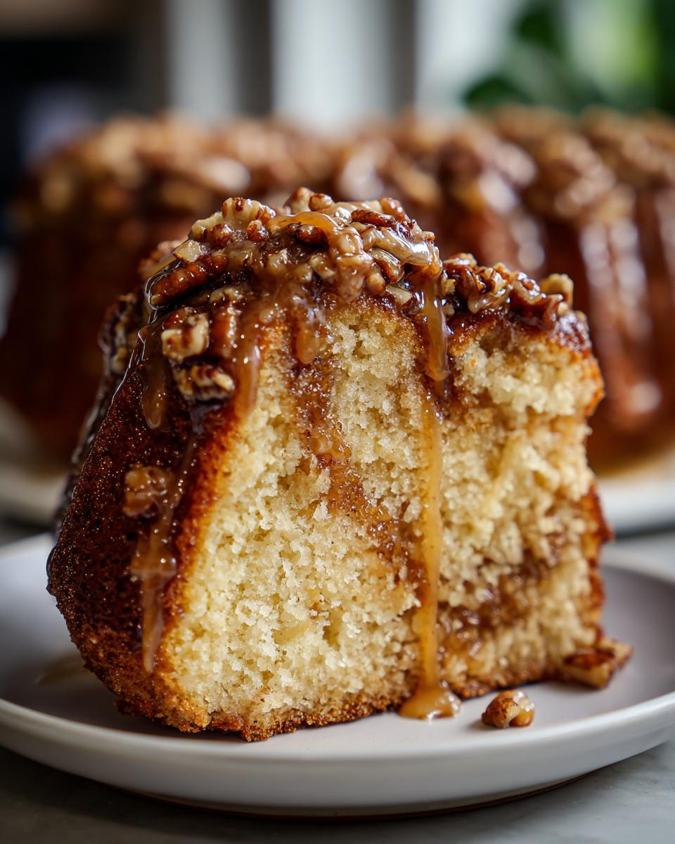 Maple Pecan Coffee Cake - detail 3