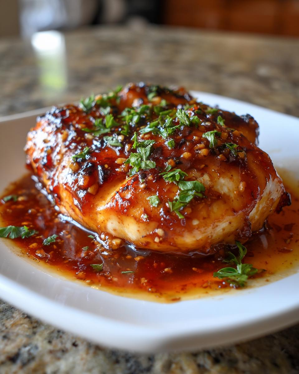 Pomegranate Molasses Chicken - detail 1