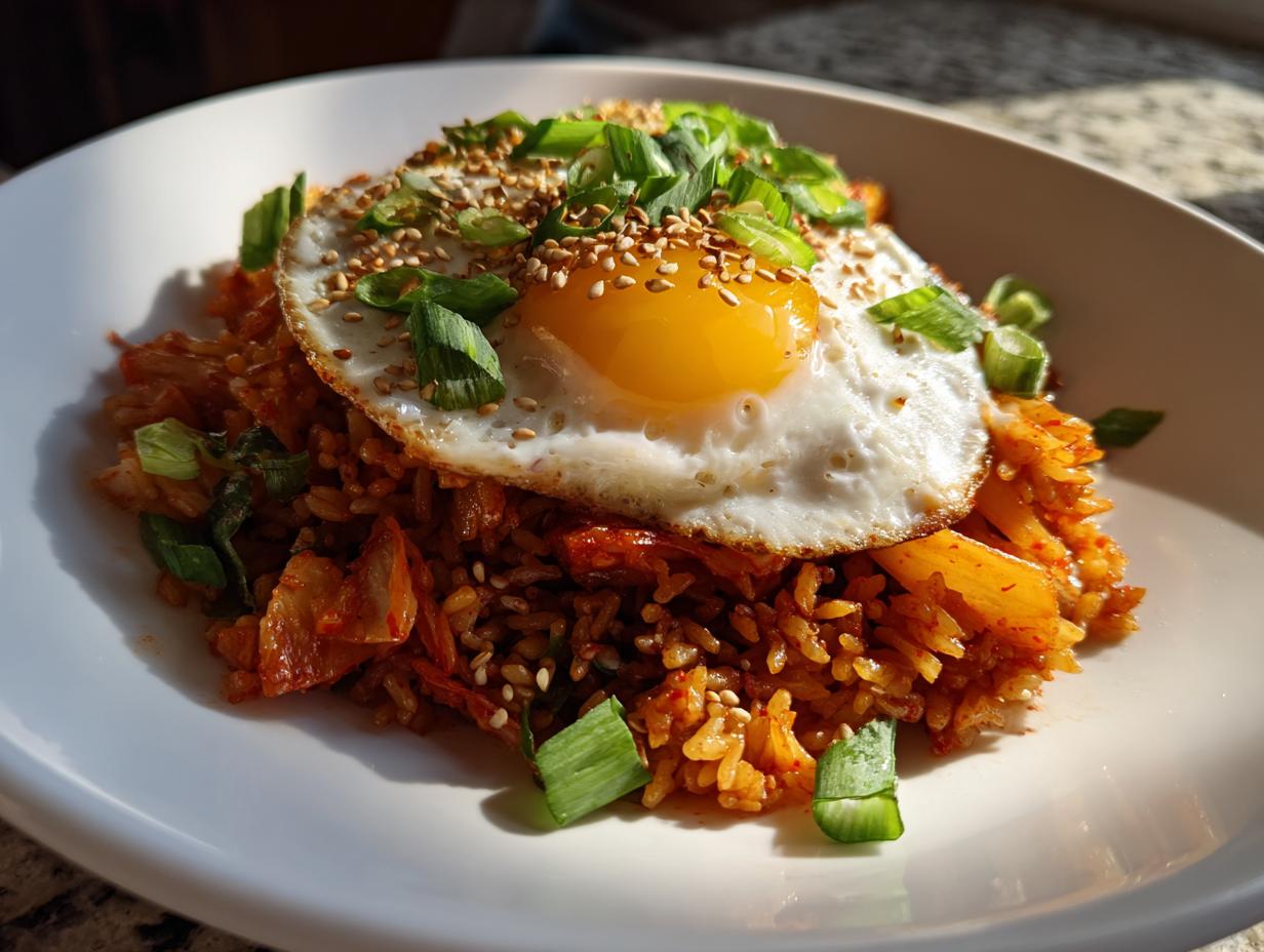 15-Minute Quick Kimchi Fried Rice – A Flavorful Lifesaver - foodfusion ...