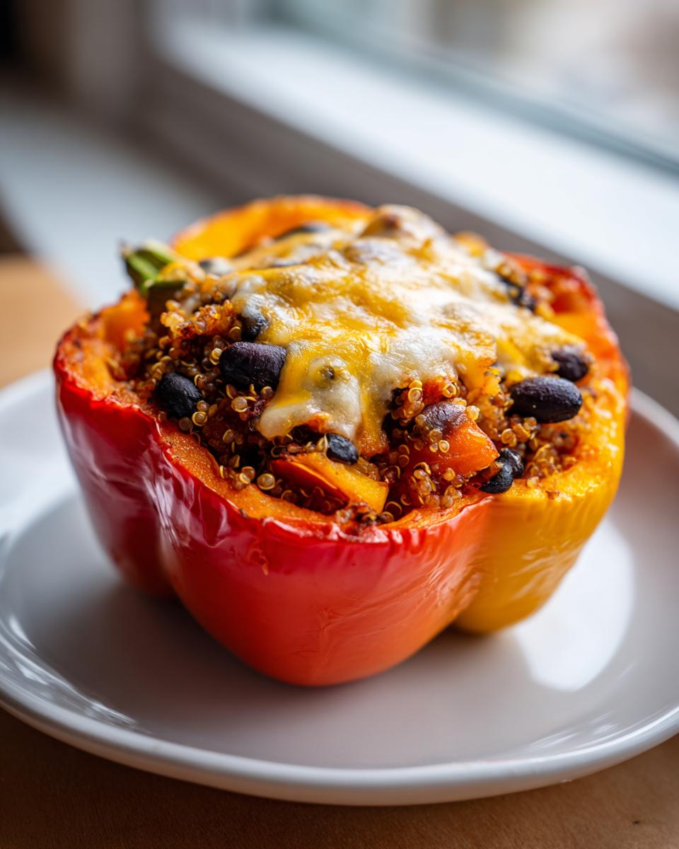 Quinoa Stuffed Bell Peppers - detail 1