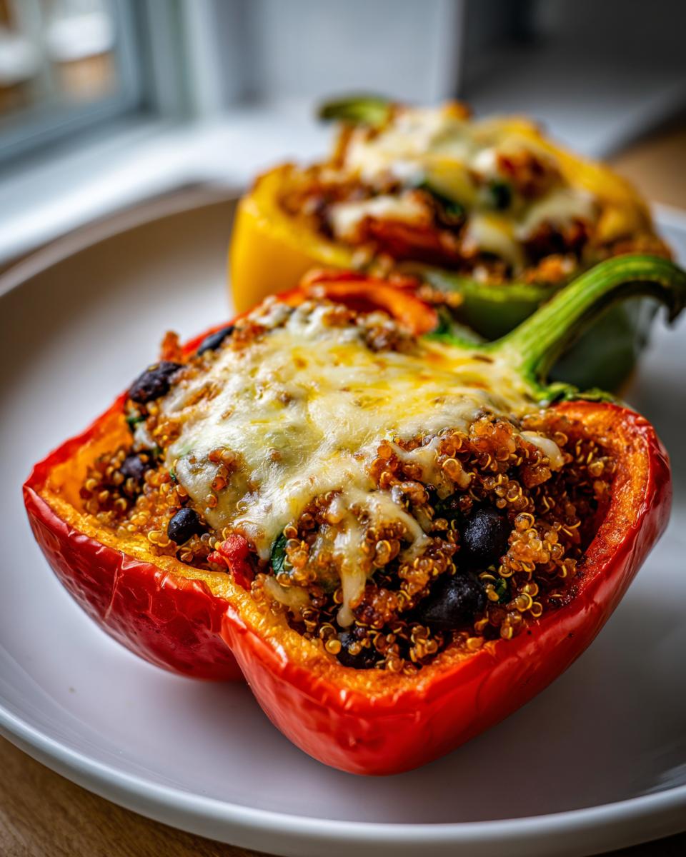 Quinoa Stuffed Bell Peppers - detail 2