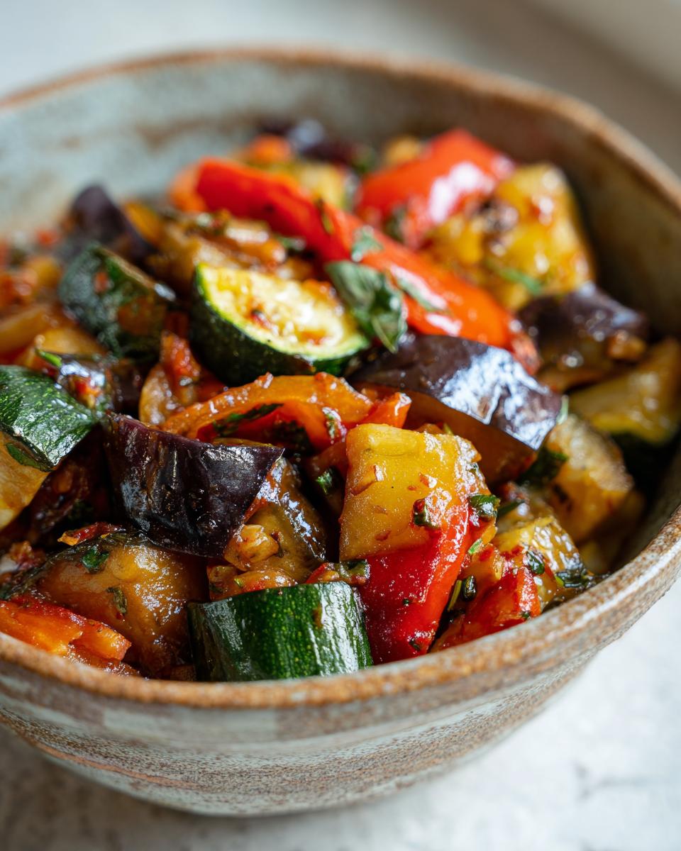 Ratatouille (slow‑cooked Provençal vegetable stew) - detail 1