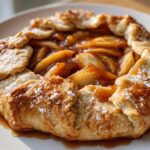 Salted Caramel Apple Galette