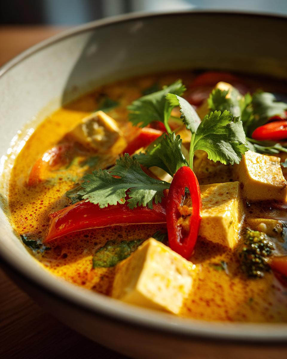 Spicy Coconut Curry Soup - detail 1