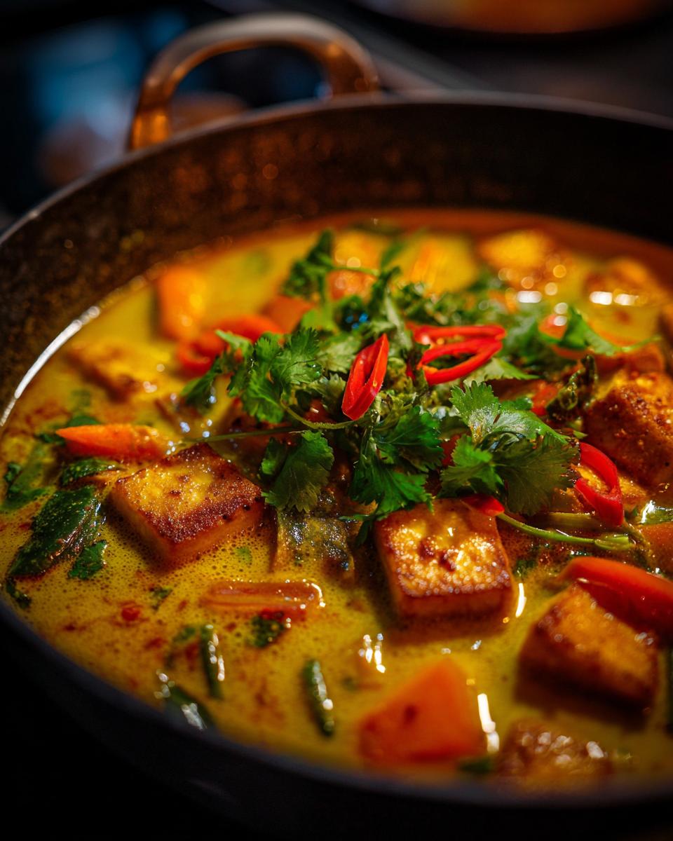 Spicy Coconut Curry Soup - detail 3