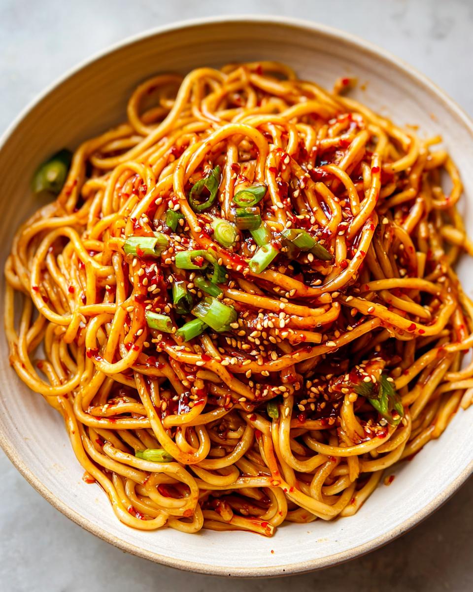 Spicy Szechuan Noodles - detail 3