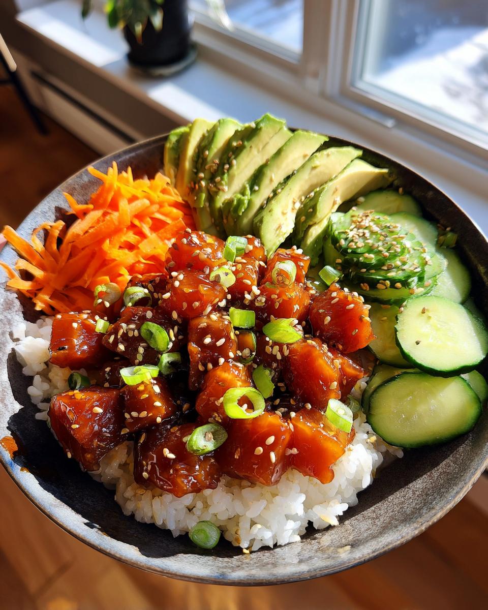 Spicy Tuna Poke Bowls - detail 2
