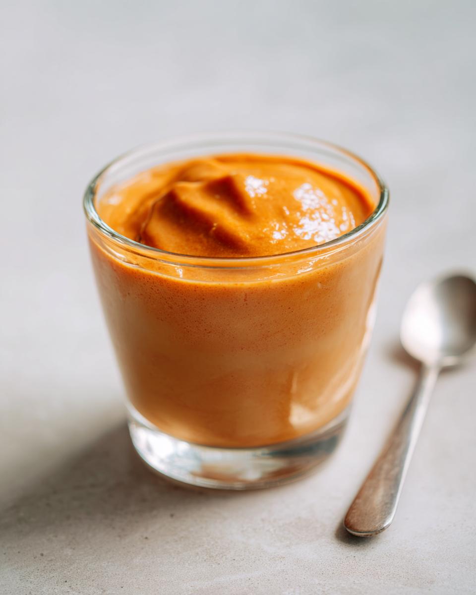 Thai Iced Tea Panna Cotta - detail 1