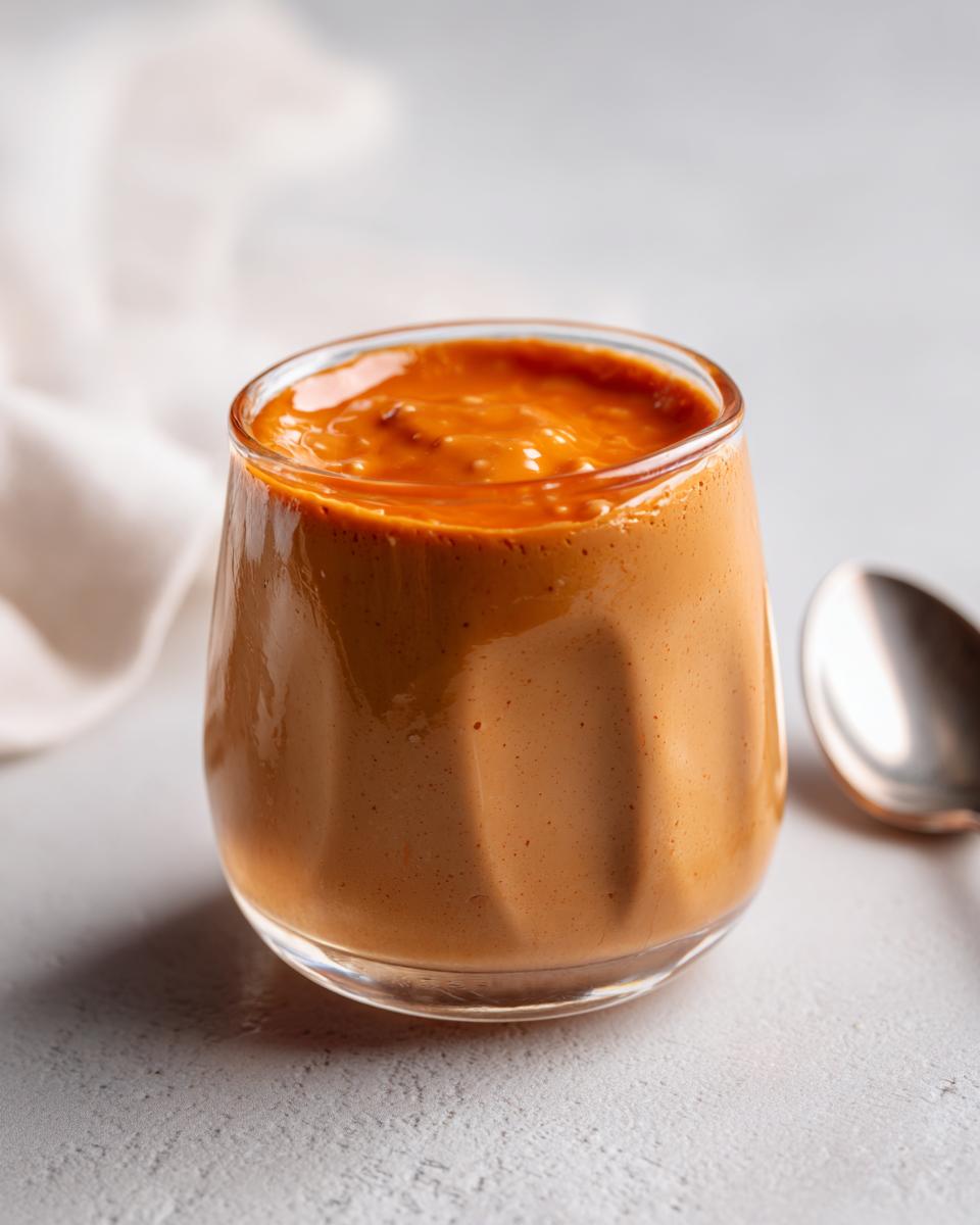 Thai Iced Tea Panna Cotta - detail 2