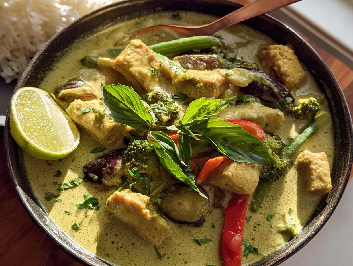Spicy Thai Green Curry with Coconut Milk in 30 Minutes Flat ...
