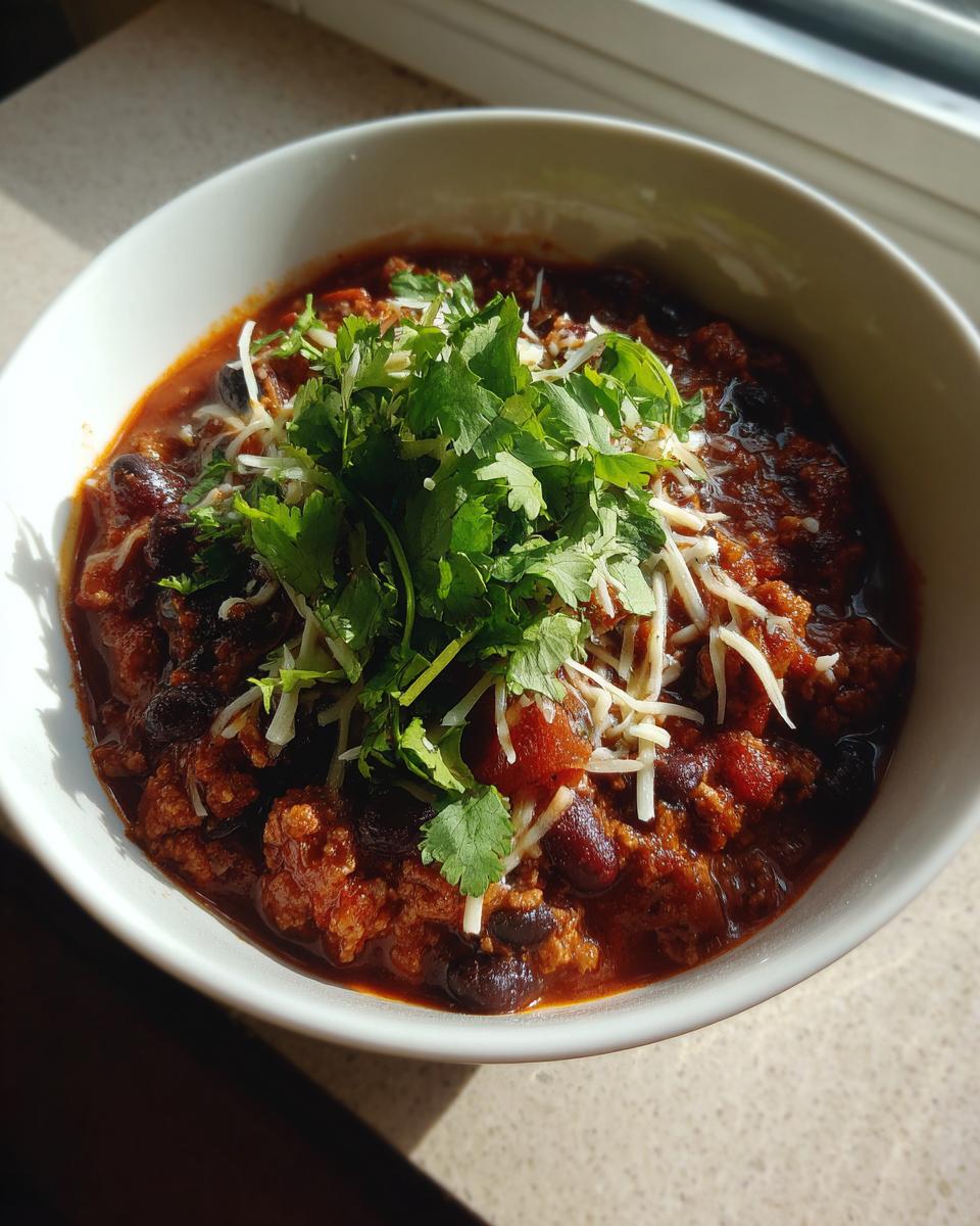 Three Bean Turkey Chili - detail 1