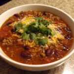 Three Bean Turkey Chili