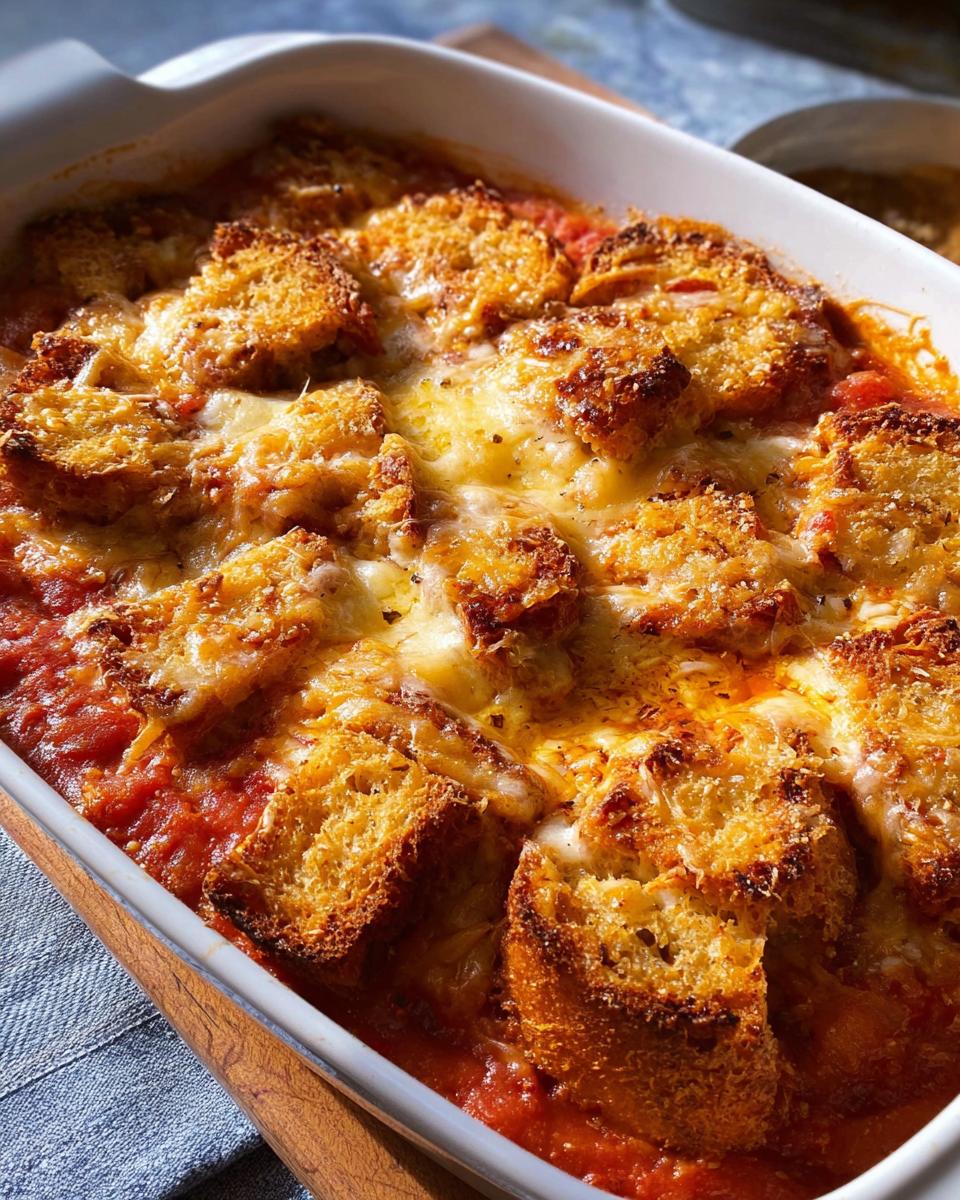 Tomato Soup & Grilled Cheese Casserole - detail 1