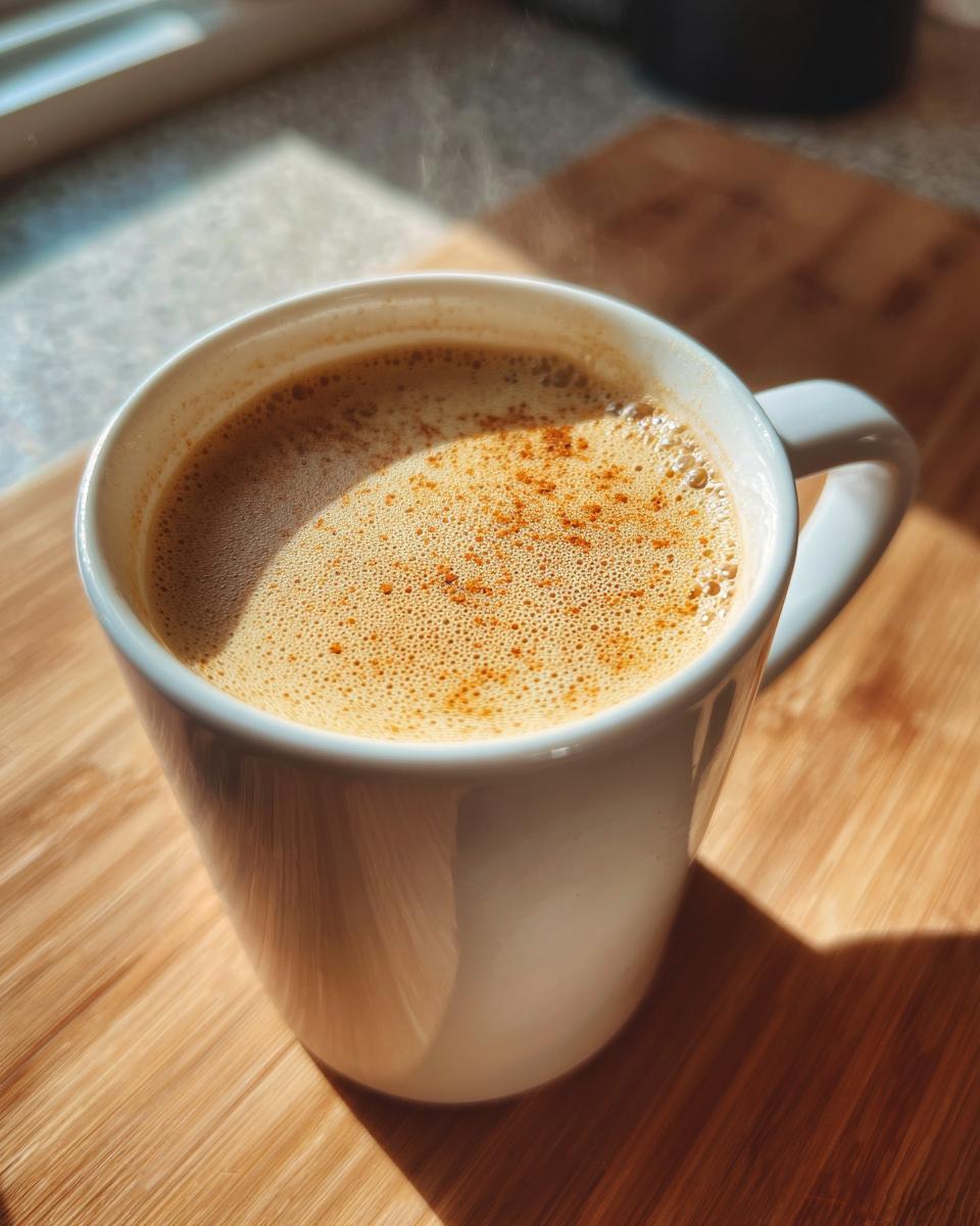 Turmeric Ginger Golden Milk Latte - detail 1