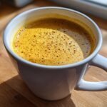 Turmeric Ginger Golden Milk Latte