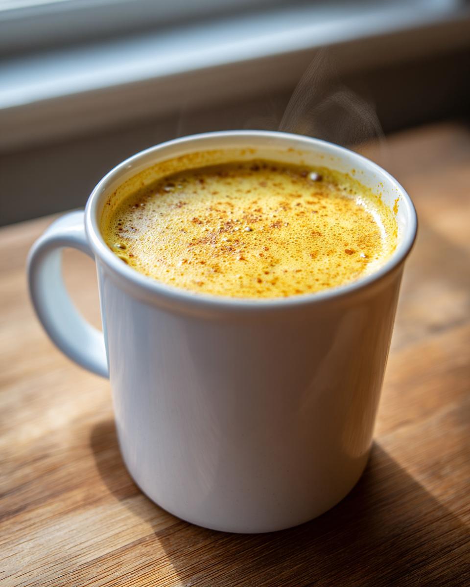 Turmeric Ginger Golden Milk Latte - detail 2