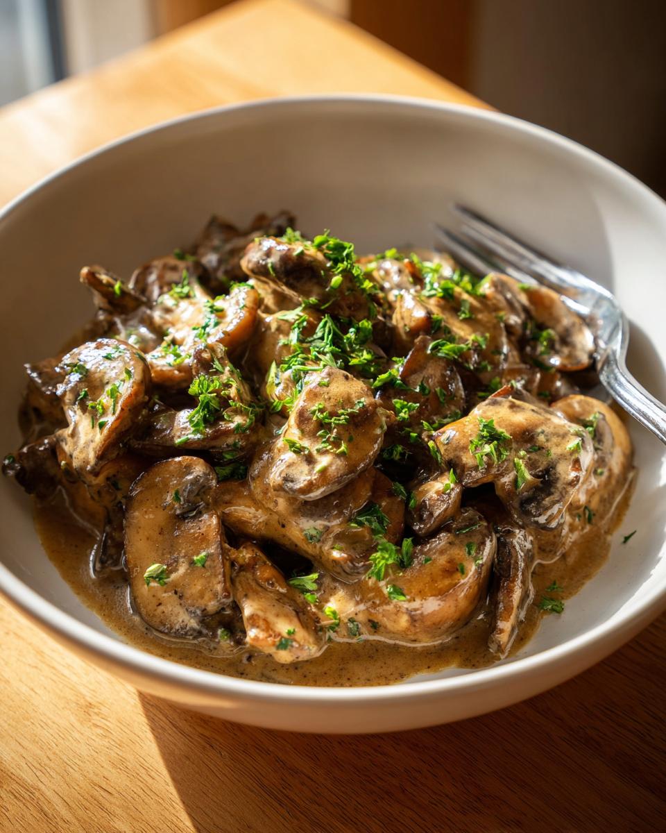 Vegan mushroom stroganoff (plant‑based twist on the classic) - detail 1