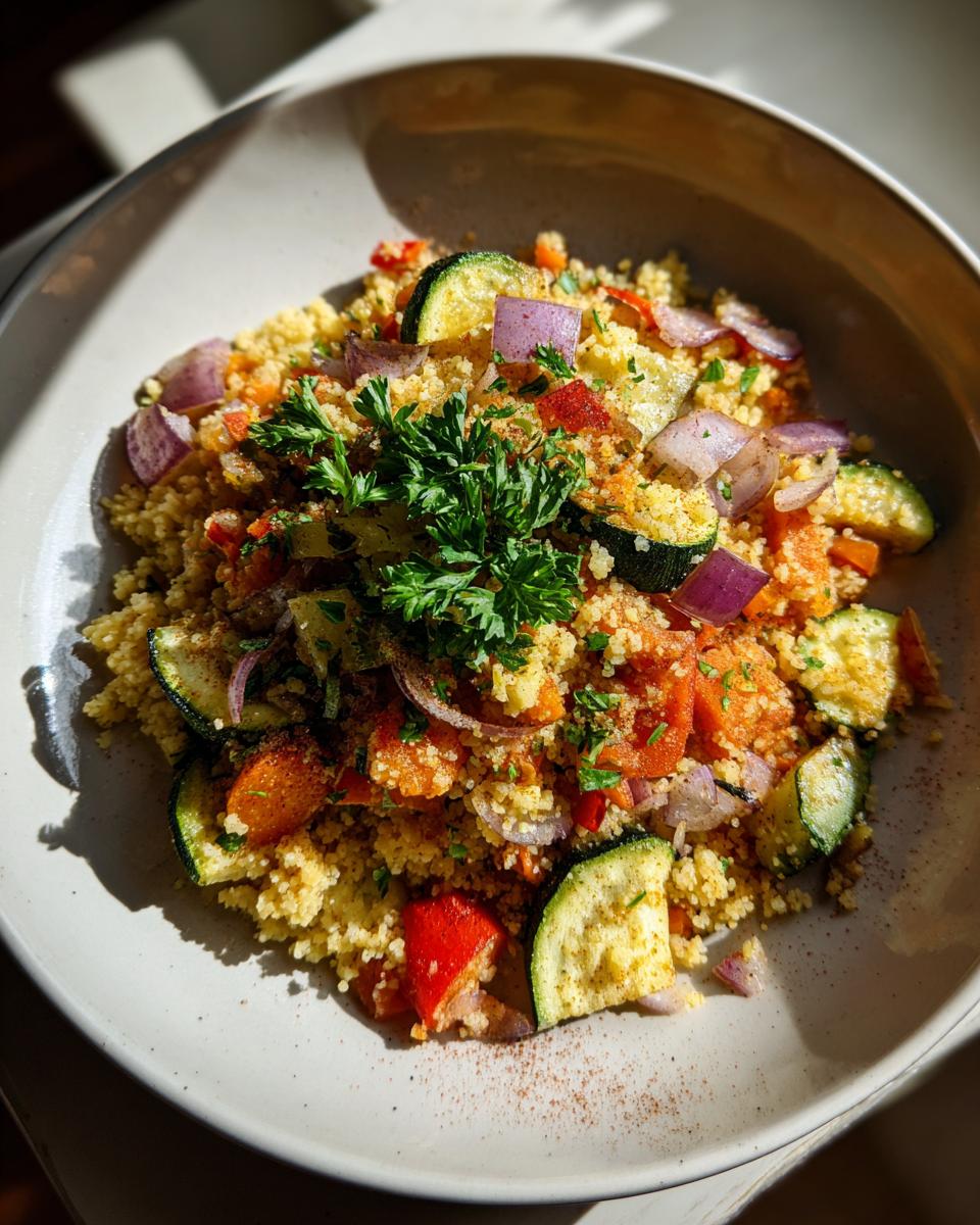 Vegetable couscous - detail 1