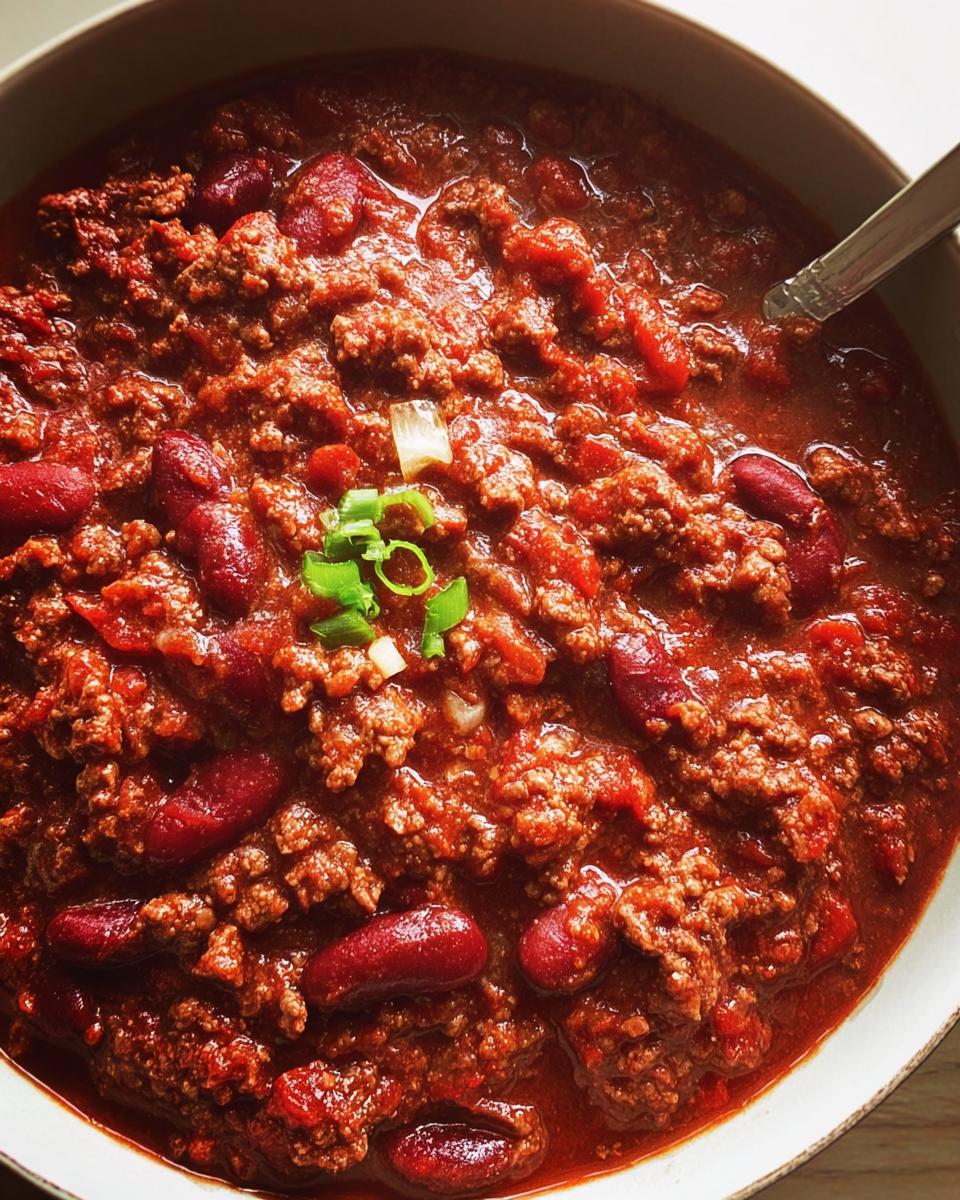 beef chili - detail 1